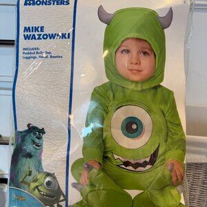 Spirit Halloween Baby Monsters Inc. Mike Wazowski Costume 0-6M